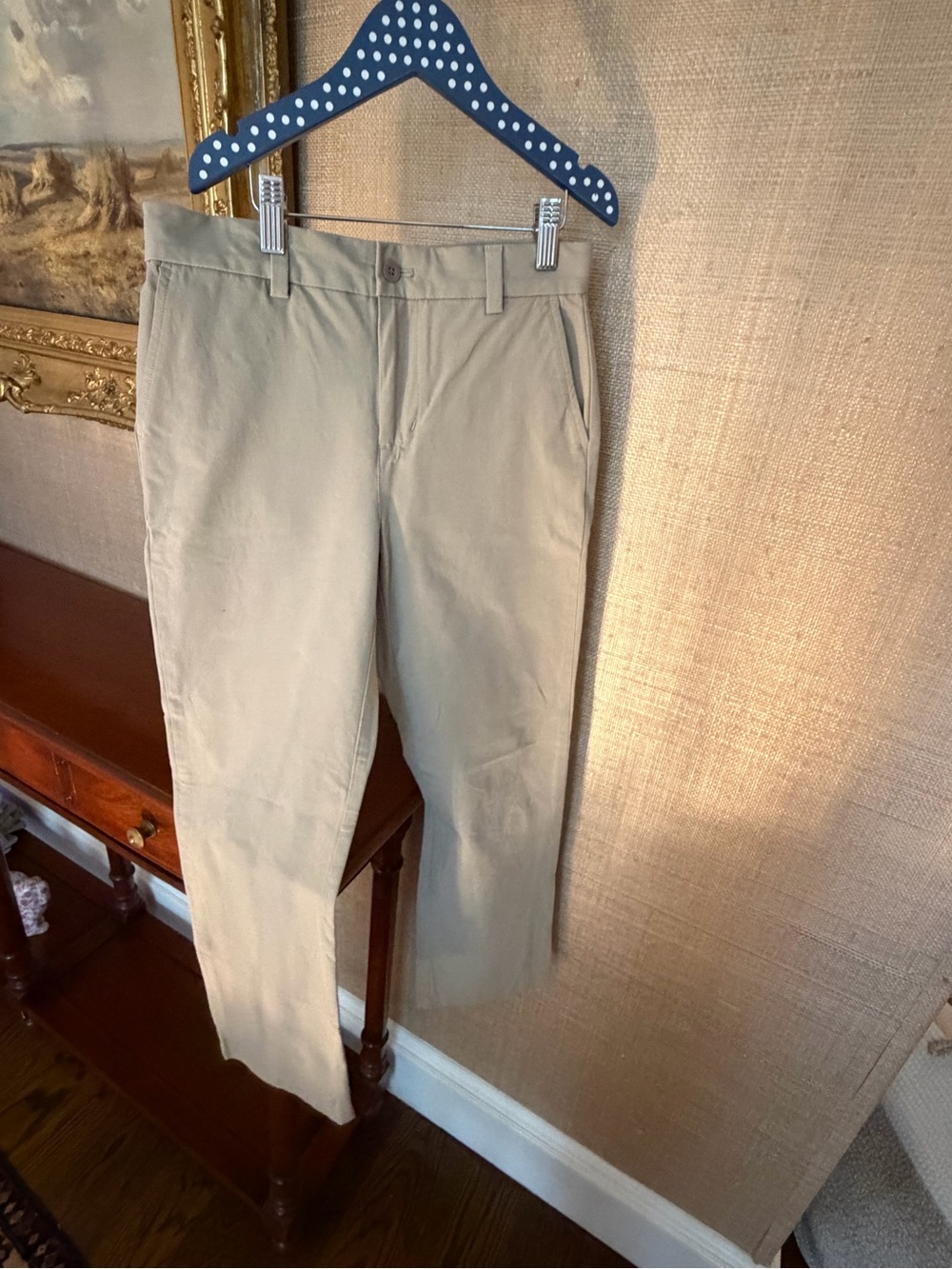 Boys Vineyard Vines Performance Fabric Khaki Pants - Size 12